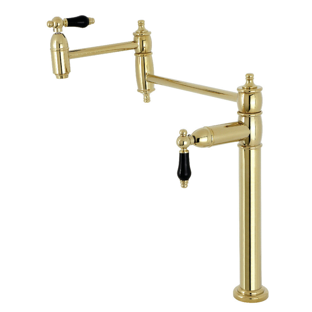 Duchess Pot Filler Faucet in Polished Brass