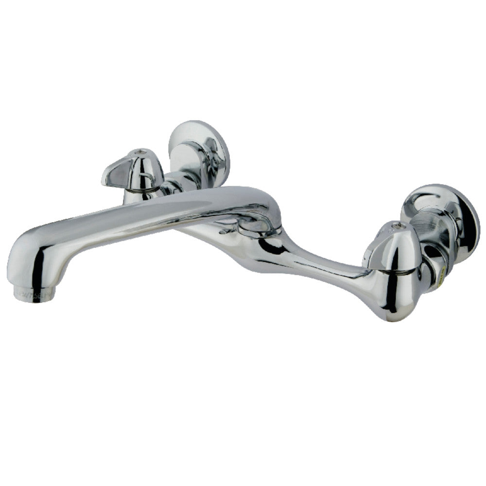 Proseal Wall Mount Kitchen Faucet in Polished Chrome