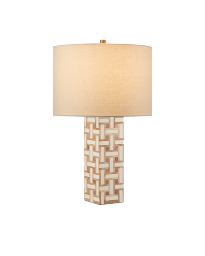 Aarna Cream Table Lamp