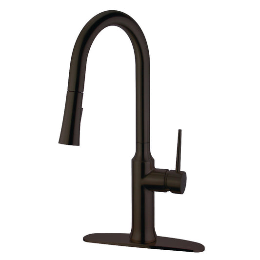 New York Pull-Down Kitchen Faucet in Oil Rubbed Bronze