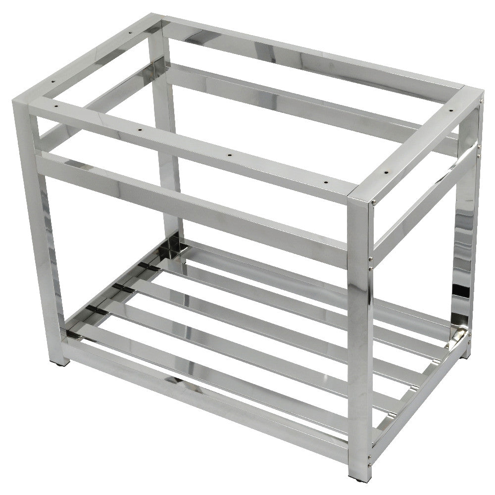 Kingston Commercial 37 Inch Console Sink in Polished Chrome